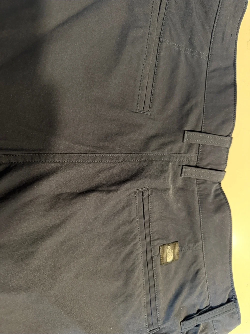 The North Face Men's Navy Flat-Front Chino Shorts